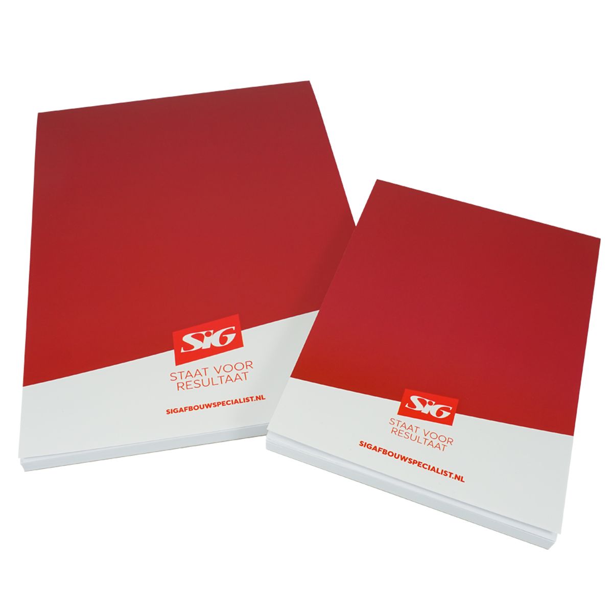 SIG Notitieblokken A4+A5 Schappodiums 12 geuren