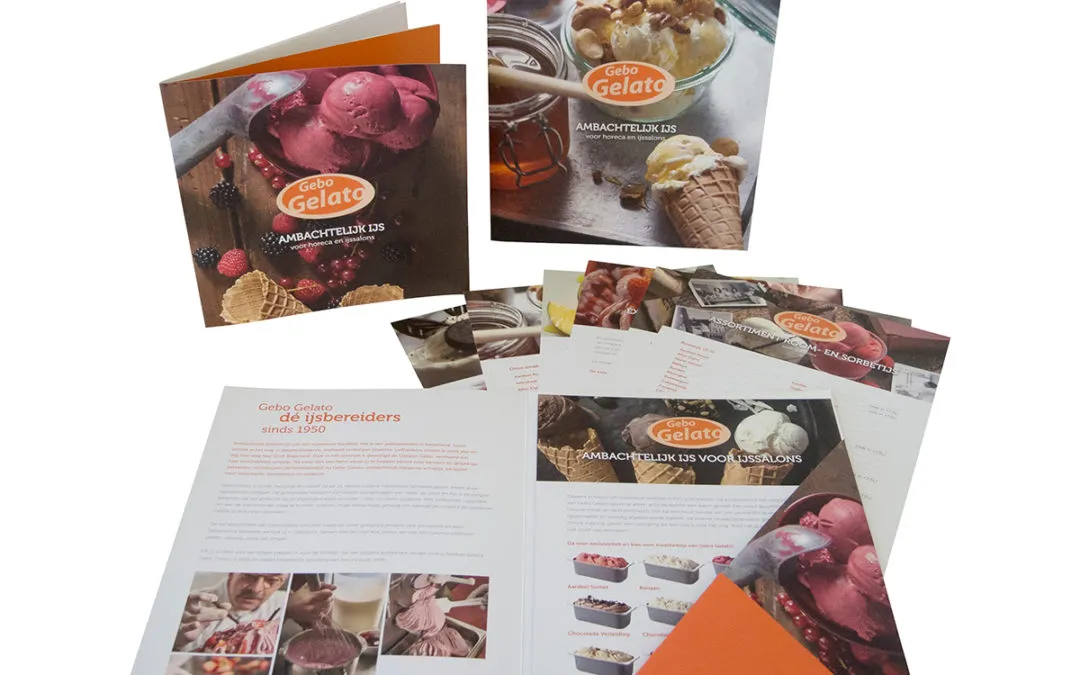 Assortimentmap en productleaflets