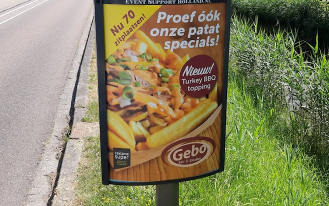 Lantaarnpaal displays