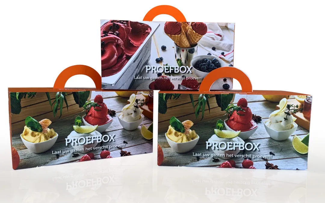 Proefbox t.b.v. beurs