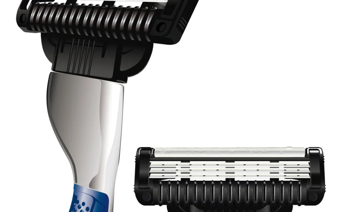 Verpakkingen scheermes