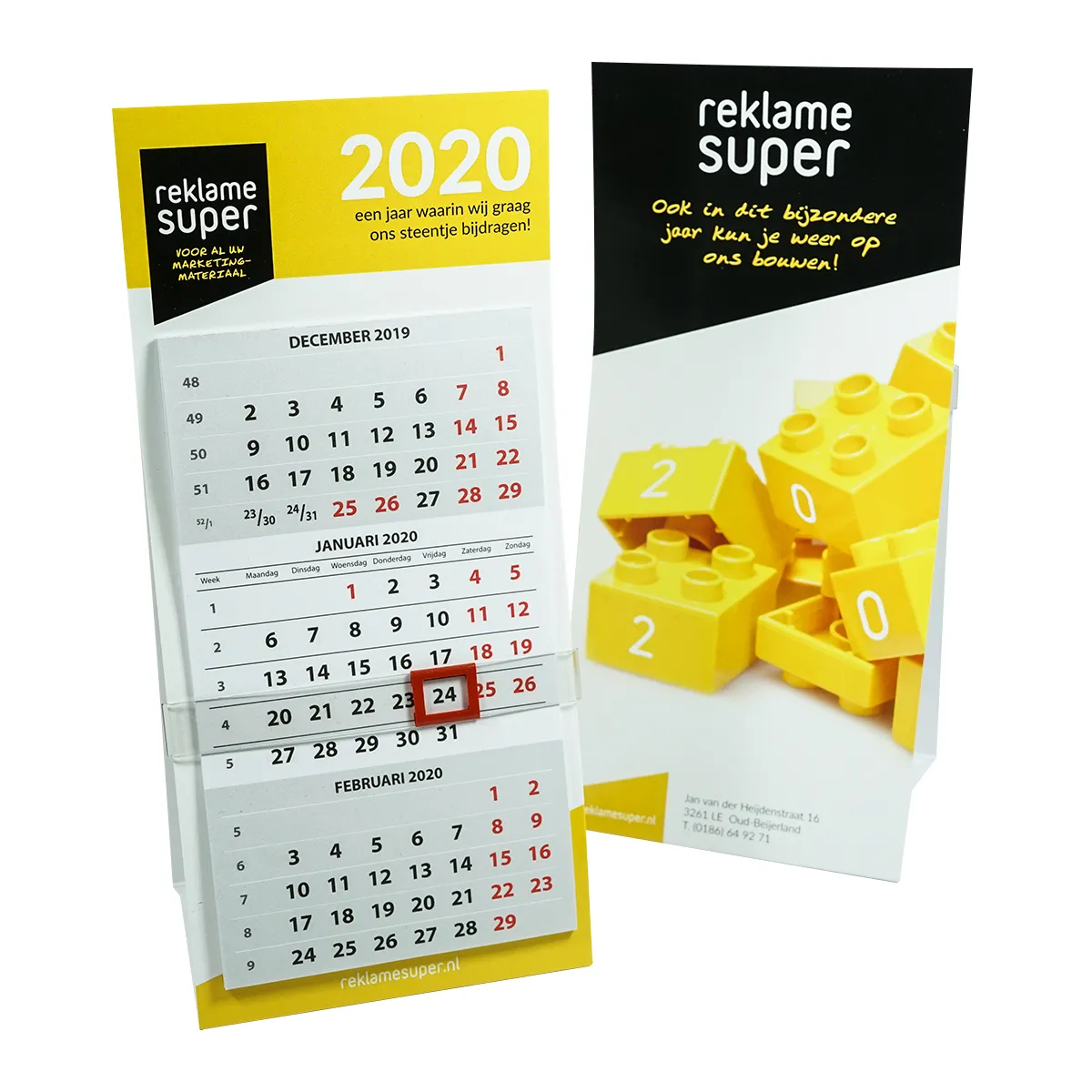 Reklamesuper kalender 2020